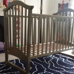 Mamas and Papas Lidia Cot in green 
