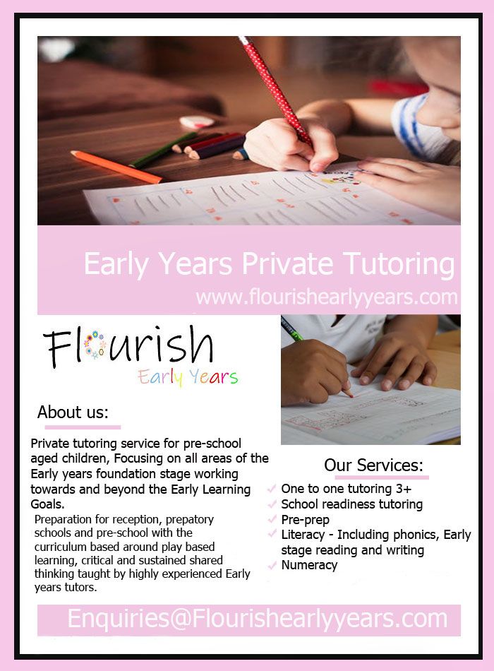 Early Years Private Tutoring